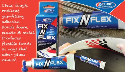 Zoom bild av Deluxe Materials, AD78, FIX N FLEX, Limmar Frigolit, Plast och Metall