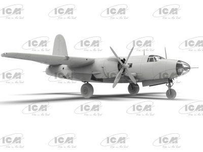 Zoom bild av B-26B Marauder WWII American Bomber