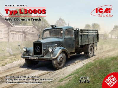 Zoom bild av Typ L3000S WWII German Truck 1/35