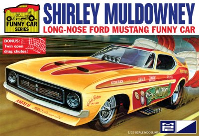 Zoom bild av 1/25 Shirley Muldowney Long Nose Ford Mustang FC