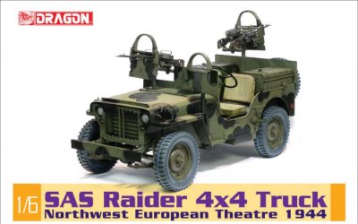 Zoom bild av 1/6 SAS Raider 4x4 Truck, Northwest European Theatre 1944