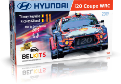 Zoom bild av 1/24 HYUNDAI I20 COUPE WRC TOUR DE CORSE 2019 T.NEUVILLE / N.GILSOUL