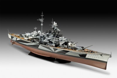 Zoom bild av REVELL German Battleship WWII Tirpitz 1:350