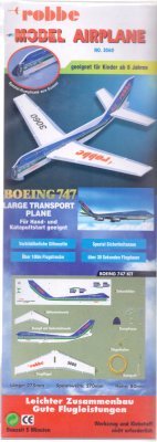 Zoom bild av SEGELFLYGPLAN BOING 747