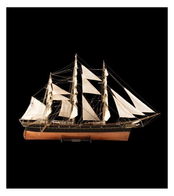 Zoom bild av CUTTY SARK Tea Clipper 1:84 Trämodellfartyg