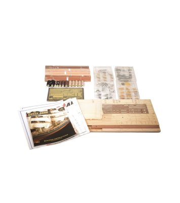 Zoom bild av CUTTY SARK Tea Clipper 1:84 Trämodellfartyg