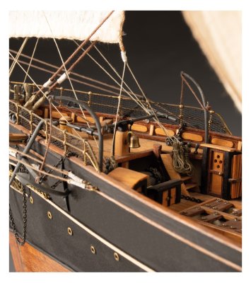 Zoom bild av CUTTY SARK Tea Clipper 1:84 Trämodellfartyg