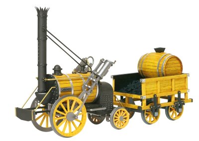 ROCKET ÅNGLOK I SKALA 1/24 G. 