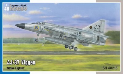 Zoom bild av 1/48 SAAB AJ 37 Viggen “Attack Version” - Updated edition