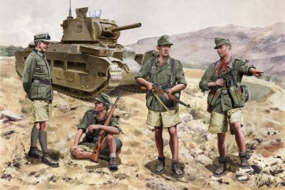 Zoom bild av GEBIRGSJÄGER CRETE 1941. SKALA 1/35