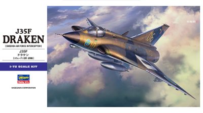 Zoom bild av 1/72 J35F Draken (E48)