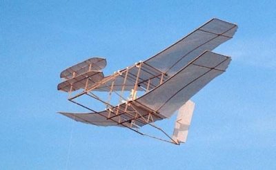 Zoom bild av Wright Flyer Flygande Drake 1473mm Träbyggsats