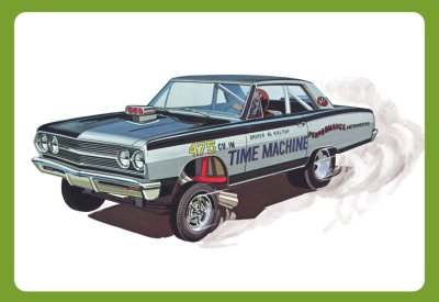 Zoom bild av 1/25 1965 CHEVY CHEVELLE AWB TIME MACHINE