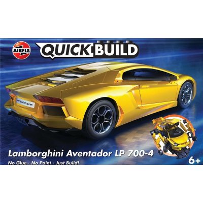 Zoom bild av Airfix Quickbuild Lamborghini Aventsdor, yellow