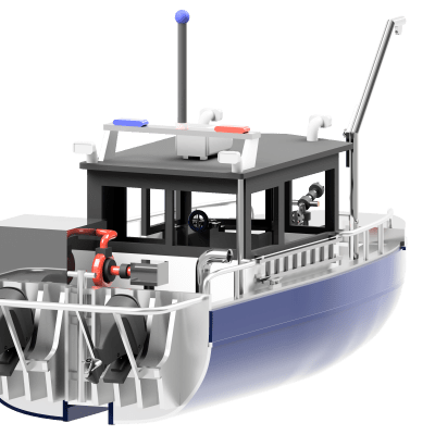 Zoom bild av 1/50 RESCUE BOAT – 20,4 cm