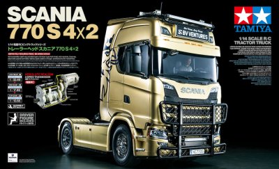 Zoom bild av TAMIYA 1/14 R/C Scania 770 S 4x2