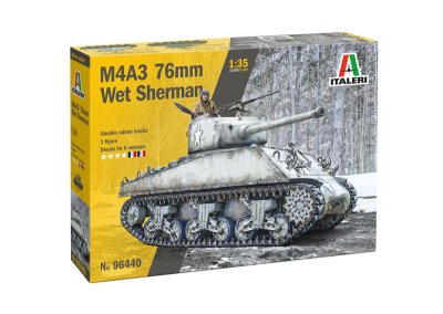 Zoom bild av 1/35 M4A3 76mm WET SHERMAN