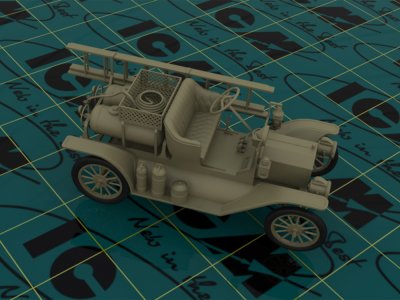 Zoom bild av 1/24 Model T 1914 Firetruck, American Car