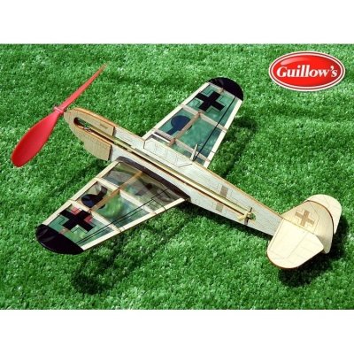 DITT FÖRSTA FLYGPLAN GERMAN FIGHTERL, GUMMIMOTORDRIVET.