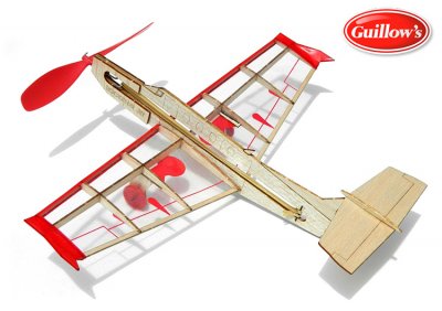 Zoom bild av DITT FÖRSTA FLYGPLAN ROCKSTAR JET , GUMMIMOTORDRIVET.