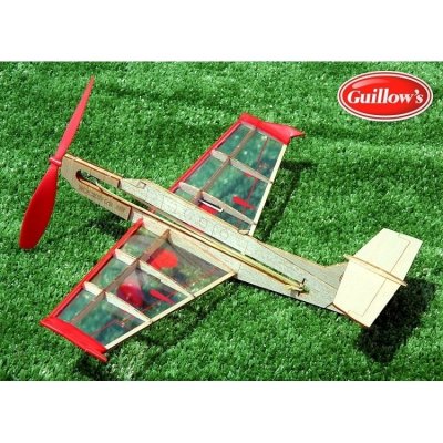 Zoom bild av DITT FÖRSTA FLYGPLAN ROCKSTAR JET , GUMMIMOTORDRIVET.