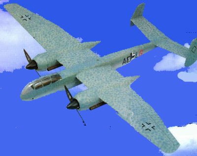 Zoom bild av HEINKEL He 219 EAGLE OWL. RC FLYGPLAN