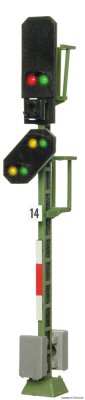 Zoom bild av 4014 H0 Blocksignal med avståndssignal