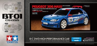 Zoom bild av TAMIYA 1/10 R/C Peugeot 306 Maxi (BT-01)