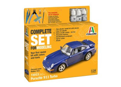 Zoom bild av 1/24 Porsche 911 - Complete Set For Modeling - Starter kit