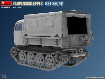Zoom bild av 1/35 RAUPENSCHLEPPER OST RSO/01. MID PROD