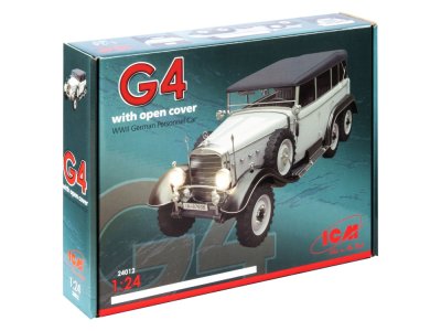 Zoom bild av 1/24 Typ G4 Soft Top, WWII German Personnel Car