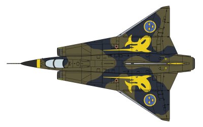 Zoom bild av 1/48 J35J Draken, F10 Special Marking