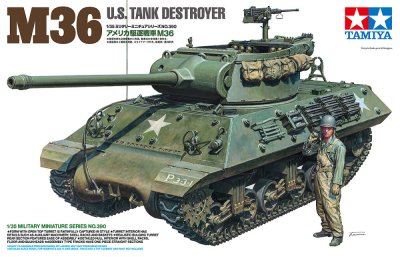 Zoom bild av TAMIYA 1/35 U.S. Tank Destroyer M36