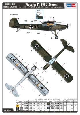 Zoom bild av 1/35 Fieseler Fi-156U Storch