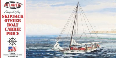 Zoom bild av 1:60 Chesapeake Bay Skipjack Oyster Boat Carrie Price