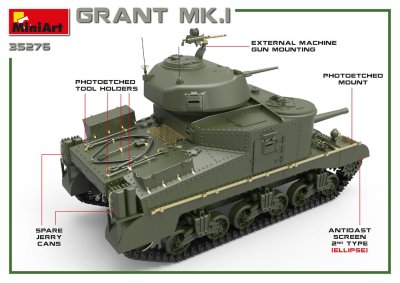 Zoom bild av MiniArt Grant Mk.I 1/35