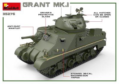 Zoom bild av MiniArt Grant Mk.I 1/35