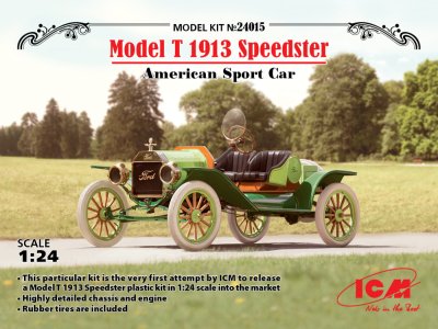 Zoom bild av 1/24 Model T 1913 Speedster, American Sport Car