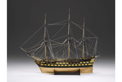 Zoom bild av HMS Vanguard Model Ship Kit – (Victory Models 1300-04)