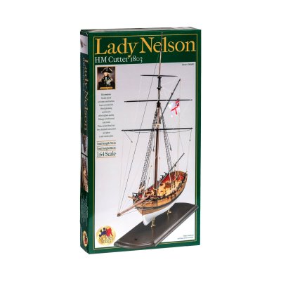 Zoom bild av Lady Nelson Ship Model Boat Kit – (Victory