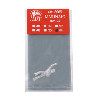 Zoom bild av SJÖMAN 25mm. METALLFIGUR, PASSAR TILL SKALA 1/64-1/76