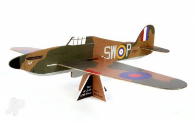 Zoom bild av HURRICANE MKL, FRIFLYGANDE KASTMODELL I TRÄ.