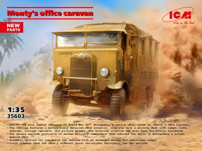 Zoom bild av 1/35 Monty’s office caravan