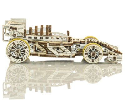 Zoom bild av 3D Wooden Car Puzzle – Bolid