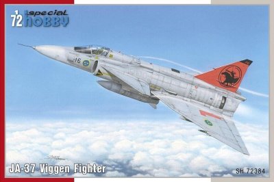 Zoom bild av JA-37 VIGGEN FIGHTER 1/72