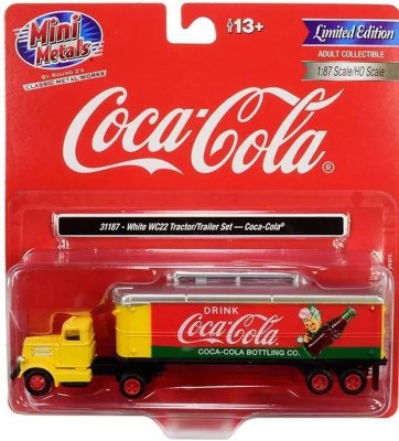 Zoom bild av White WC22 Tractor with 32' Aerovan Trailer - Assembled - Mini M