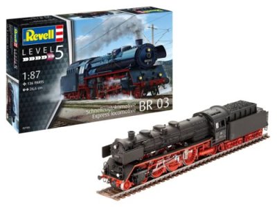 Zoom bild av REVELL Express locomotive S3/6 BR18(5) with TenderT 1:87