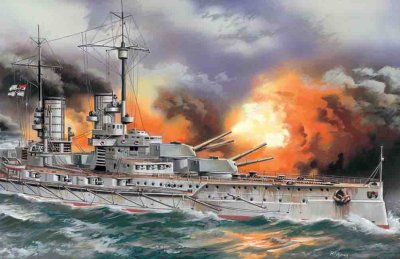Zoom bild av 1/350 Markgraf, WWI German Battleship