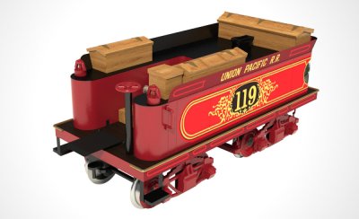 Zoom bild av ÅNGLOK ROGERS 119 SKALA 1/32