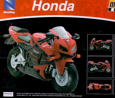Zoom bild av 2007 HONDA CBR 1000RR. SKALA 1/12